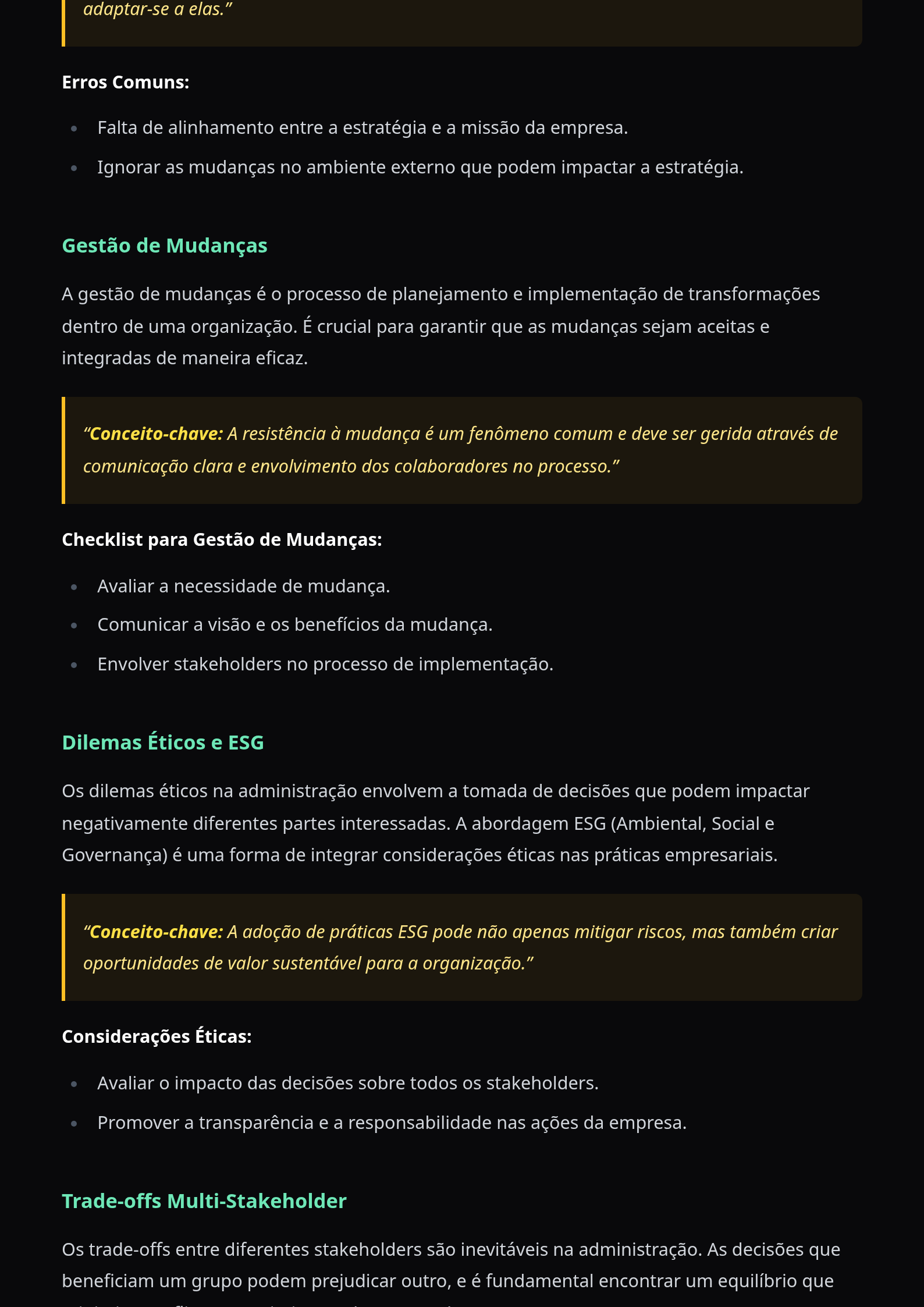 Preview página 2 — Fundamentos de Administração · Avançado
