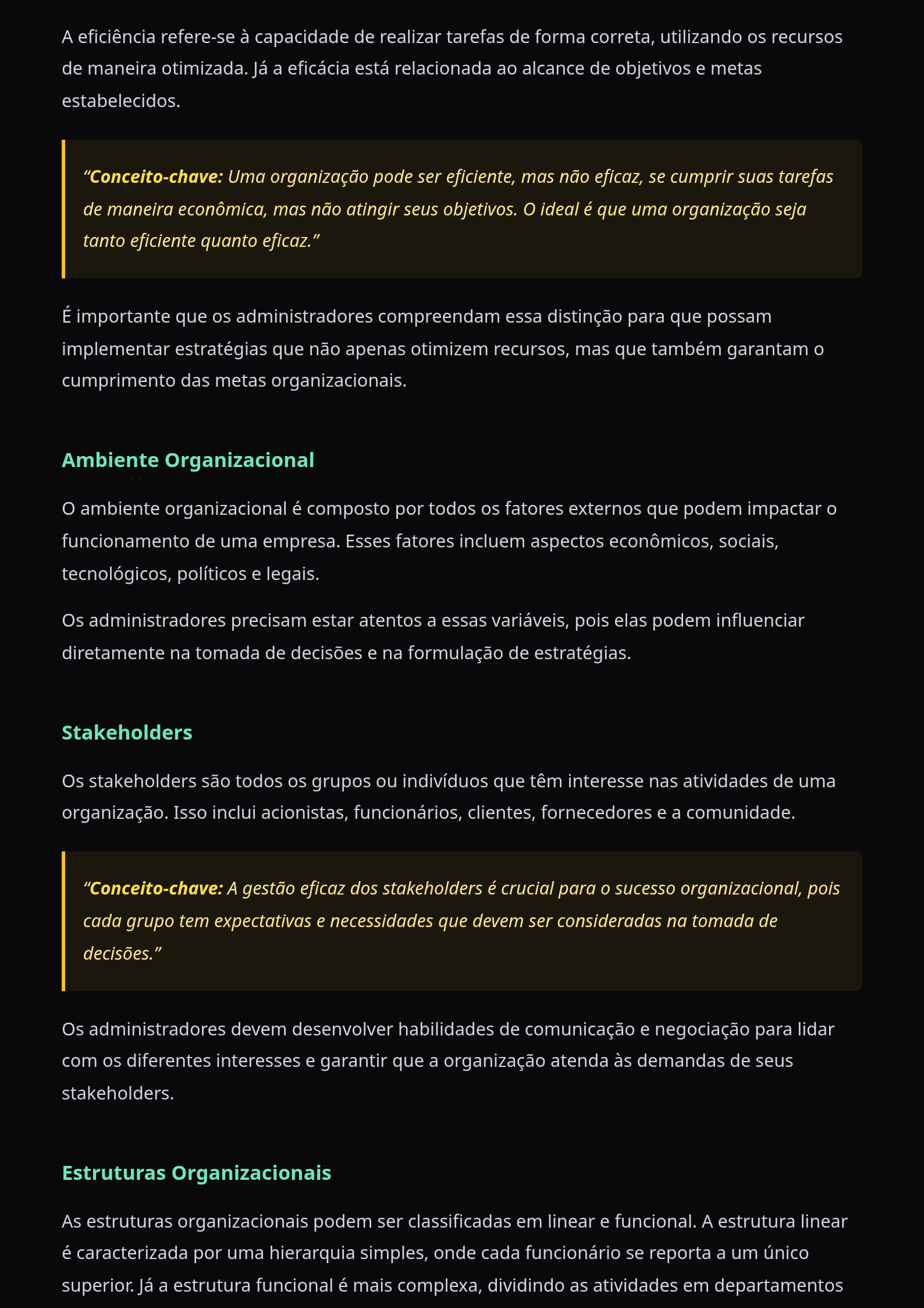 Preview página 2 — Fundamentos de Administração · Básico