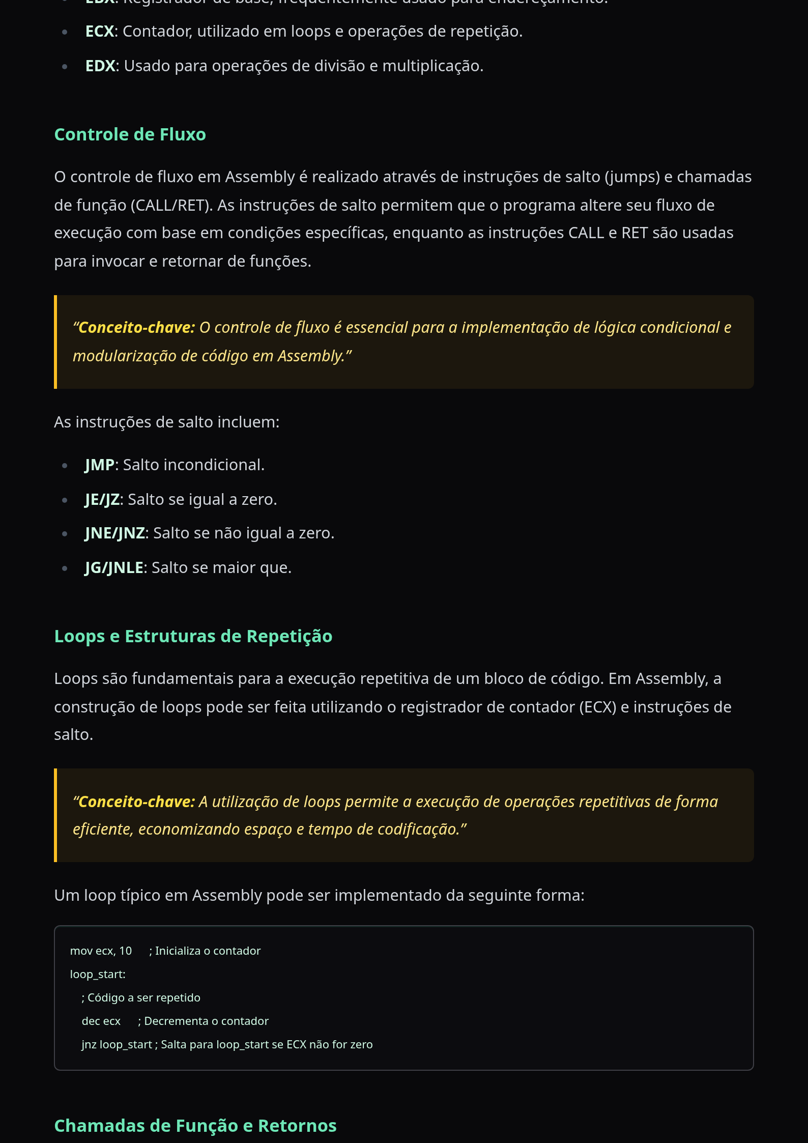 Preview página 2 — Assembly — Amostra grátis (10 questões)