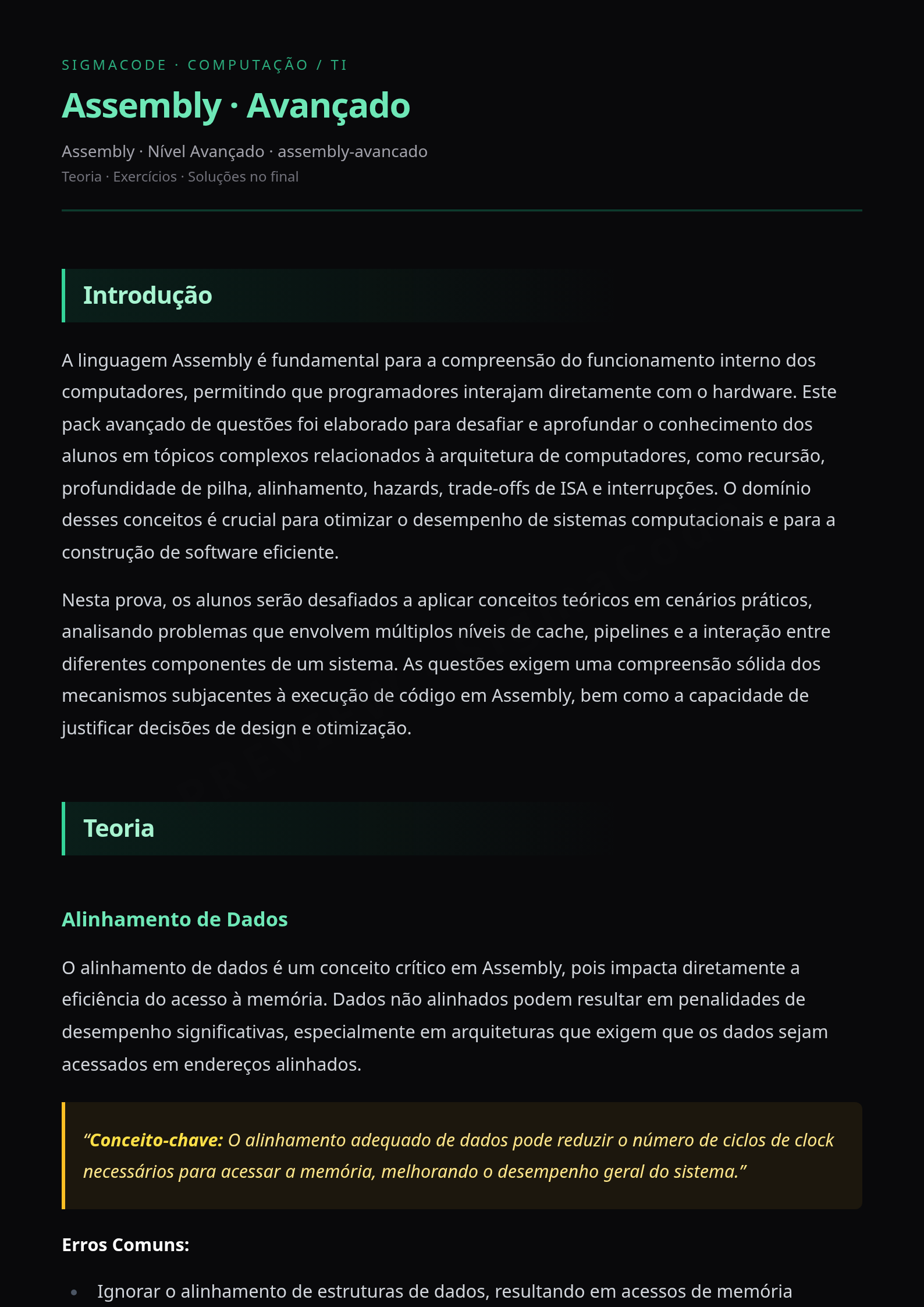 Preview página 1 — Assembly · Avançado
