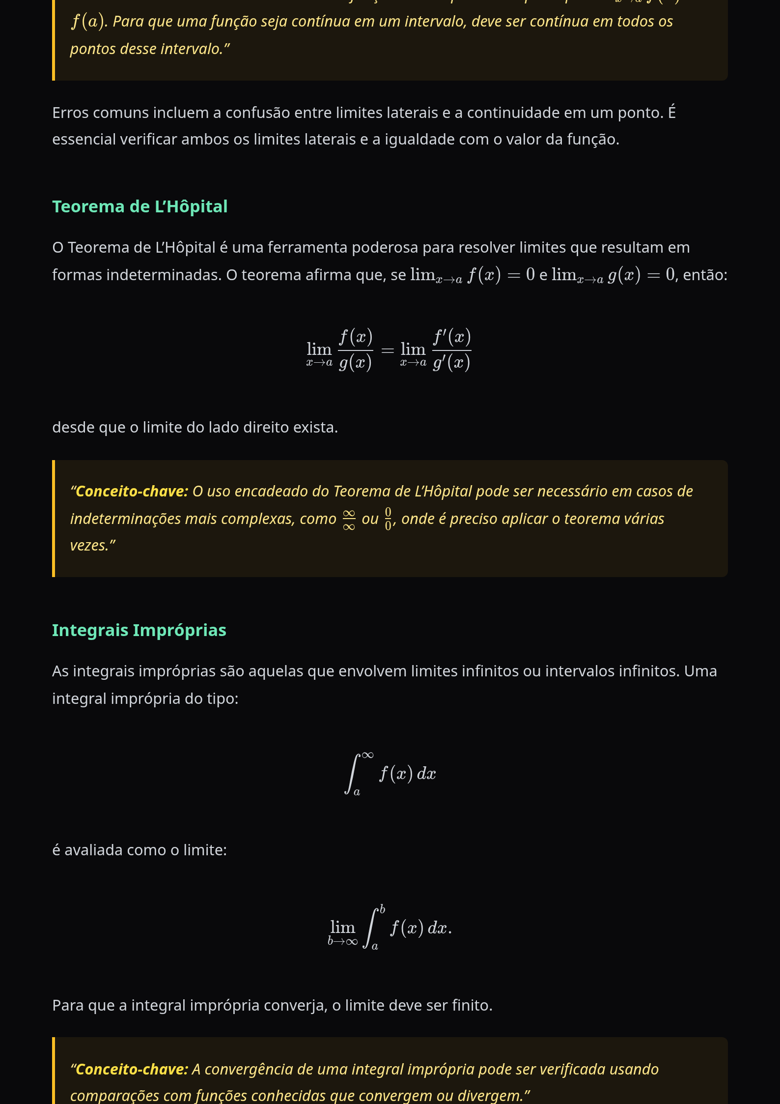 Preview página 2 — Kit Cálculo I — Completo · Avançado