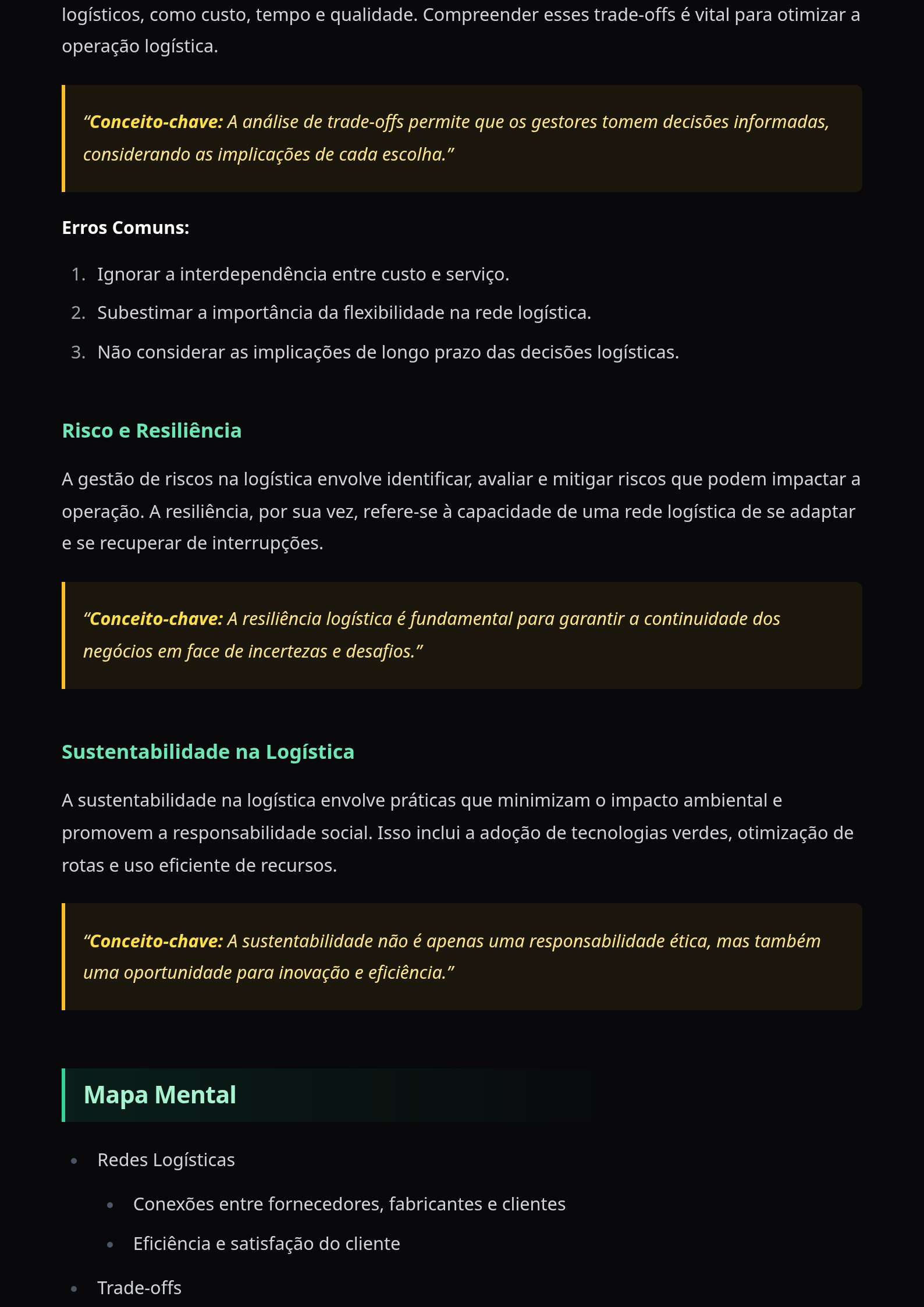 Preview página 2 — Fundamentos de Logística · Avançado
