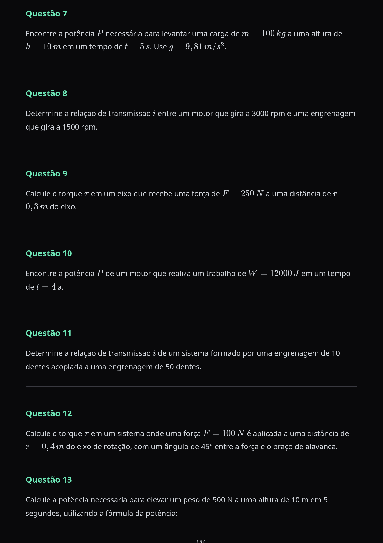 Preview página 2 — Fundamentos de Mecânica Industrial · Intermediário