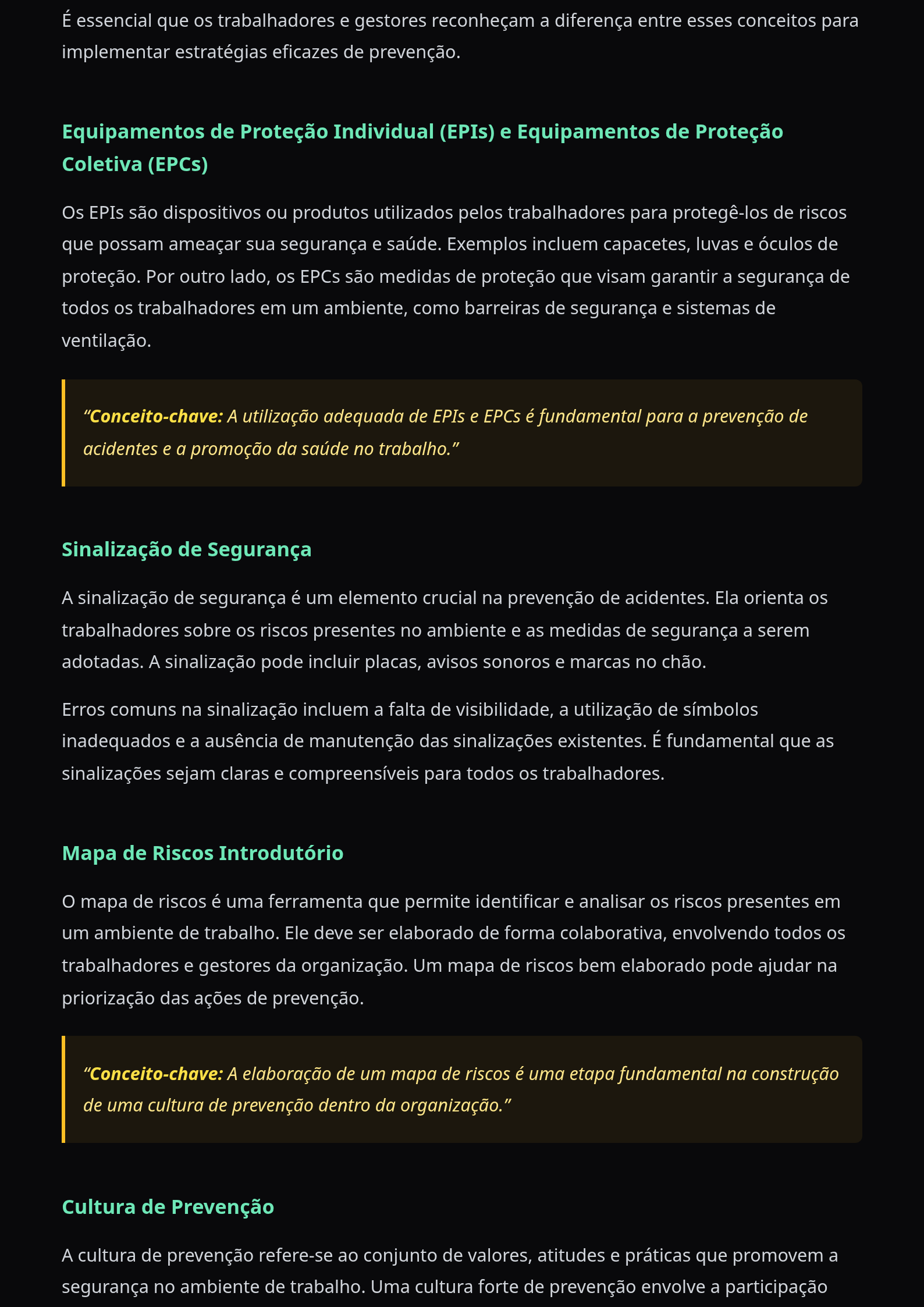 Preview página 2 — Segurança do Trabalho · Básico