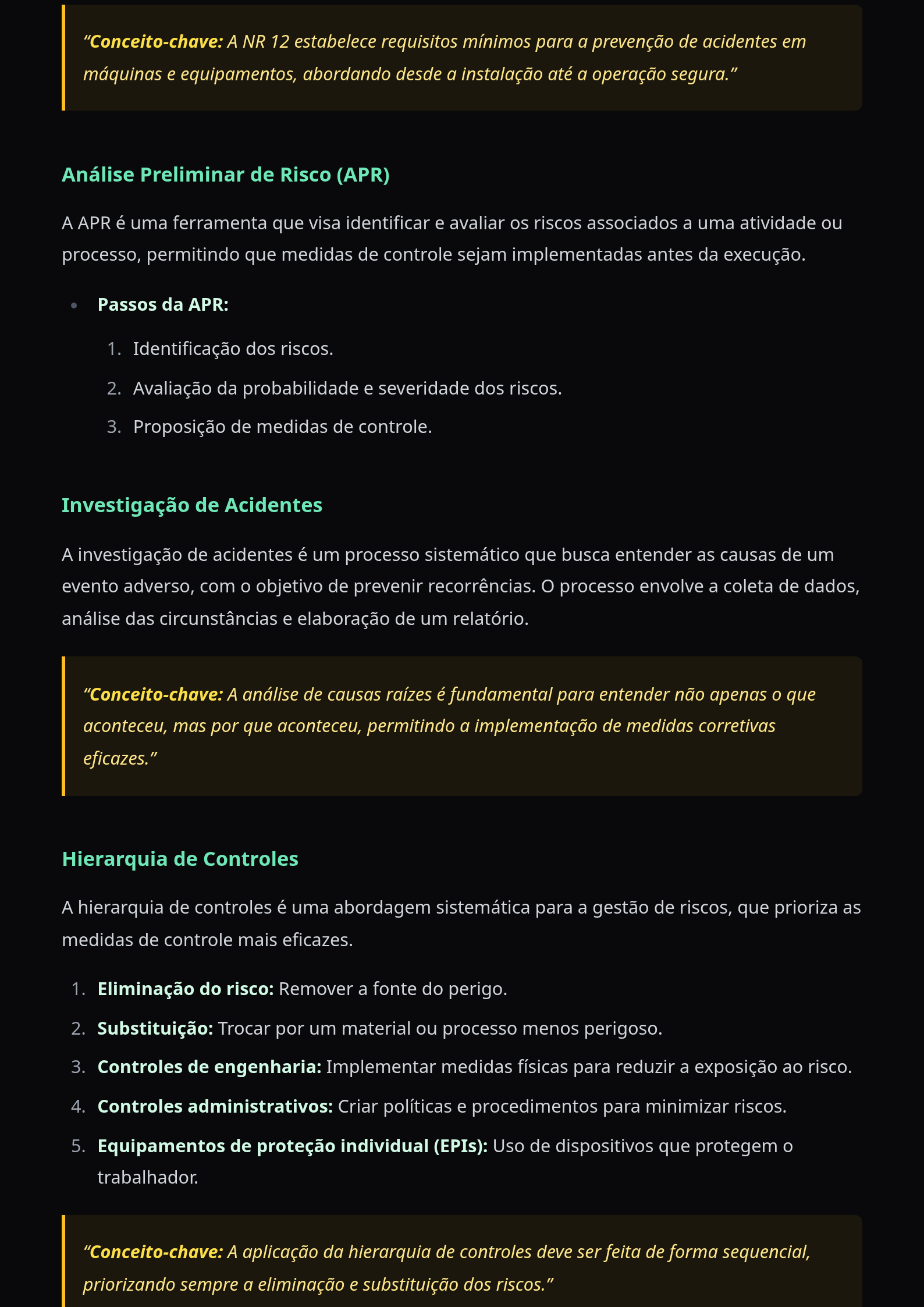 Preview página 2 — Segurança do Trabalho · Intermediário